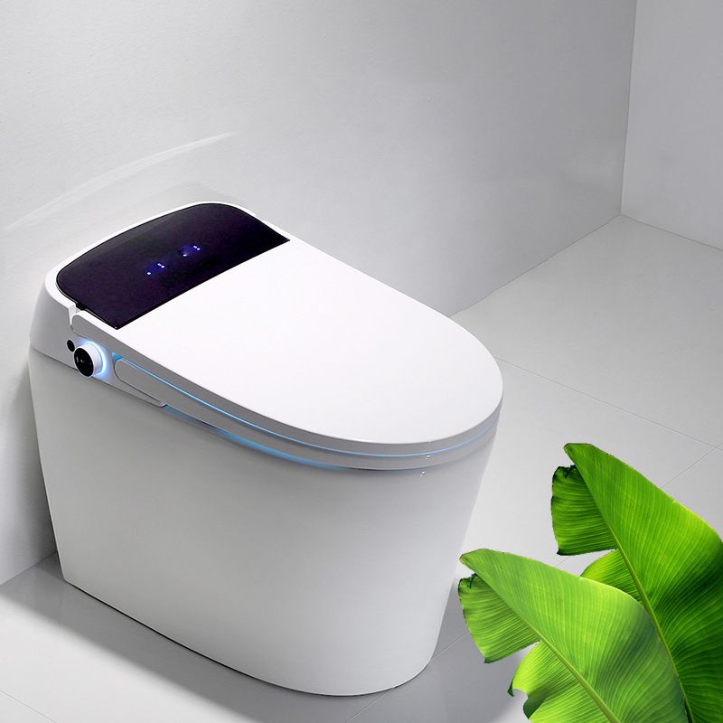 Modern Toilet Bowl Siphon Jet Concealed Tank Toilet with Seat for Bathroom