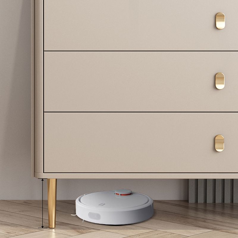 15.6-inch W Storage Chest Classic Glam Stone Storage Chest Dresser