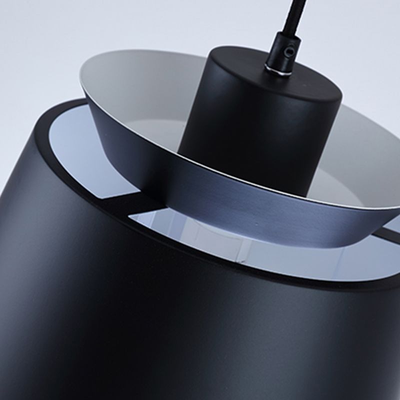 Luminaire pendant multicouche macaron aluminium 1 lampe à chute