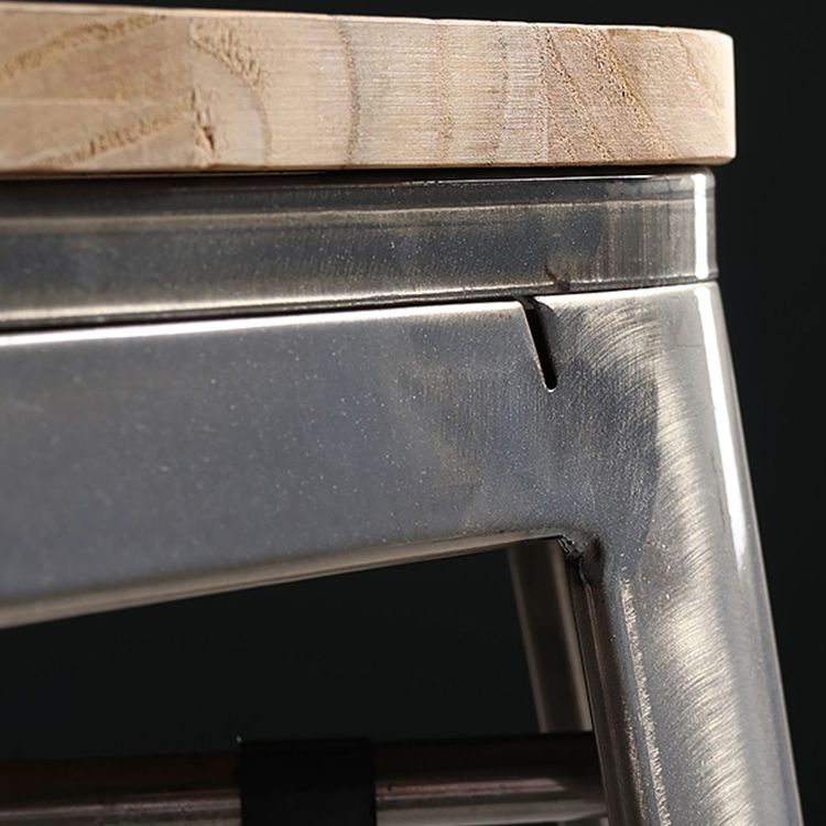 Industrial Style Bar-stool Metal Counter Bar Stool for Kitchen