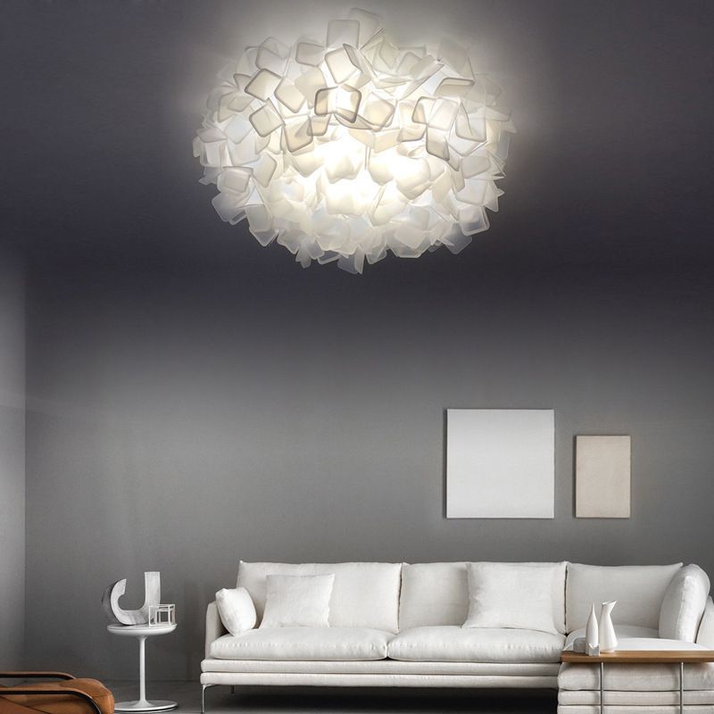 Blossom Flush Mount Light Fixtures Plastic Contemporary Ceiling Lights Flush Mount