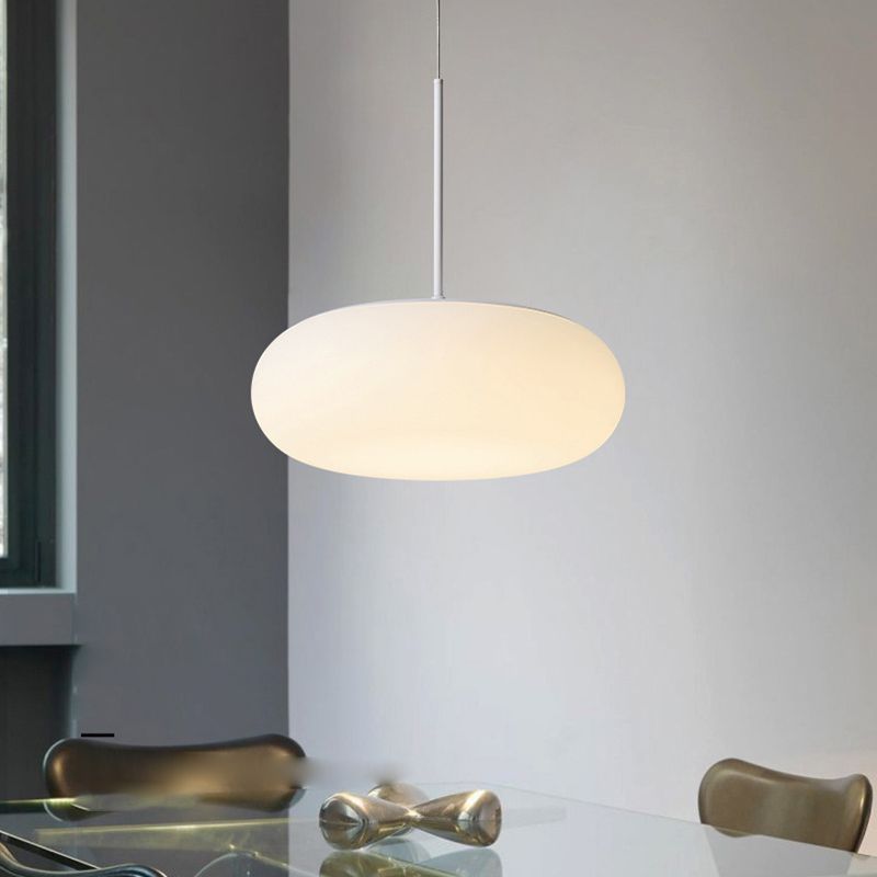 Minimalisme de la lampe susmimmand blanc LED PRENDANT PLAFICAUX acrylique pour salle à manger