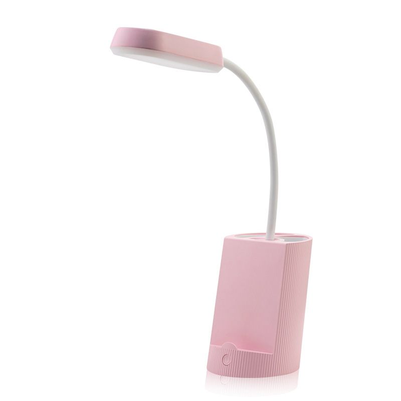 Lampe de table légère de table moderne avec port USB Plastique 1 lampe de table légère