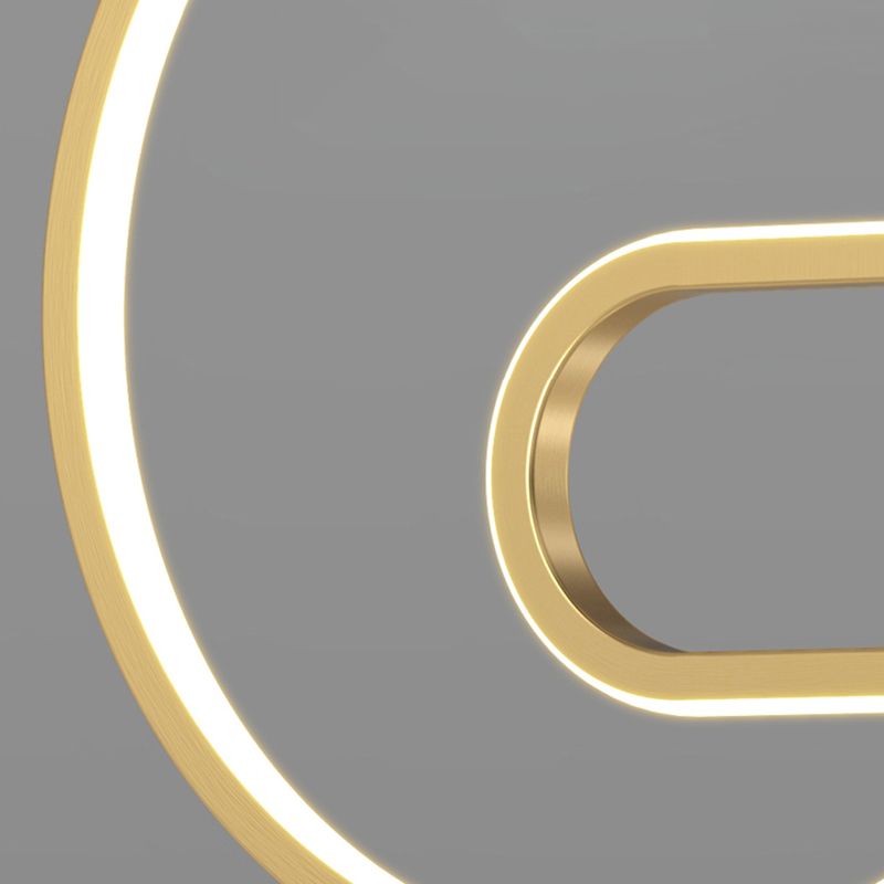 Zeitgenössischer Stil linearer Form Island Beleuchtung Ideen Metal 2 Light Island Leuchten