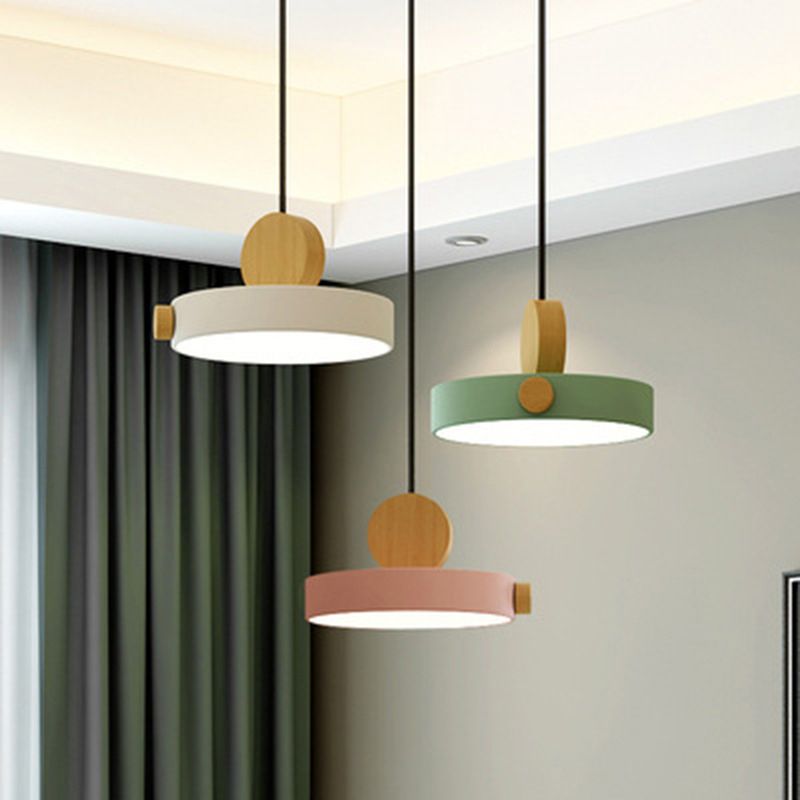 Nordic Style Pendant Ceiling Light Metal Dining Room Hanging Light Fixture