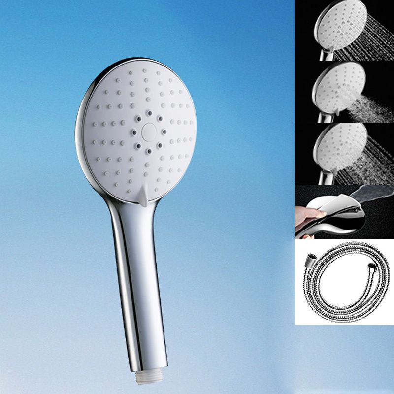 Modern Metal Handheld Shower Head Home Adjustable Spray Pattern Hand Shower