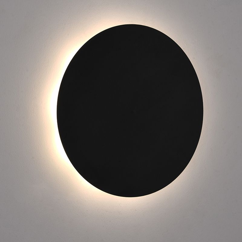 Goldene metallwandmontierte Leuchte moderne Stil kreisförmiger 1 Lichtwandleuchte