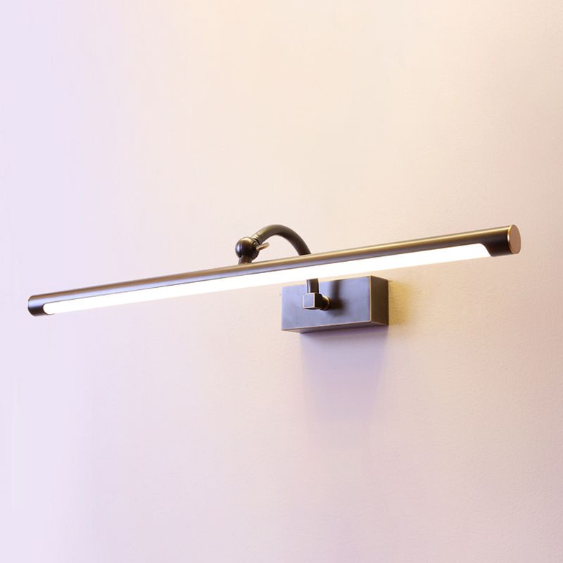 Lámparas de pared LED geométricas de estilo moderno metal 1 luces de montura de pared de espejo de 1 luces