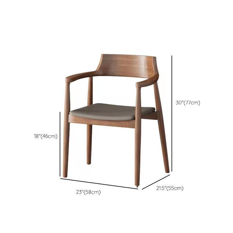 Dark Brown Solid Wood Top Dining Table Set 1/2/3/5/7 Pieces Industrial Dinette Set