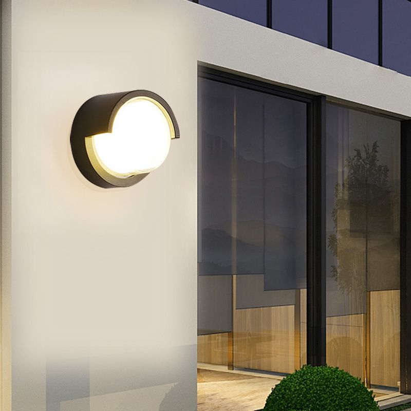 Modern Minimalist Style Wall Light Sconces Acrylic 1 Light Wall Lights for Outside Wall