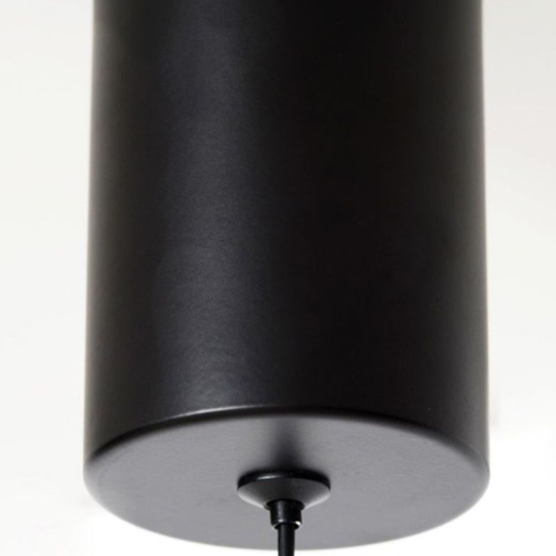 Metal Linear Hanging Lights Modern Style 1-Light Hanging Mount Fixture pour salle à manger