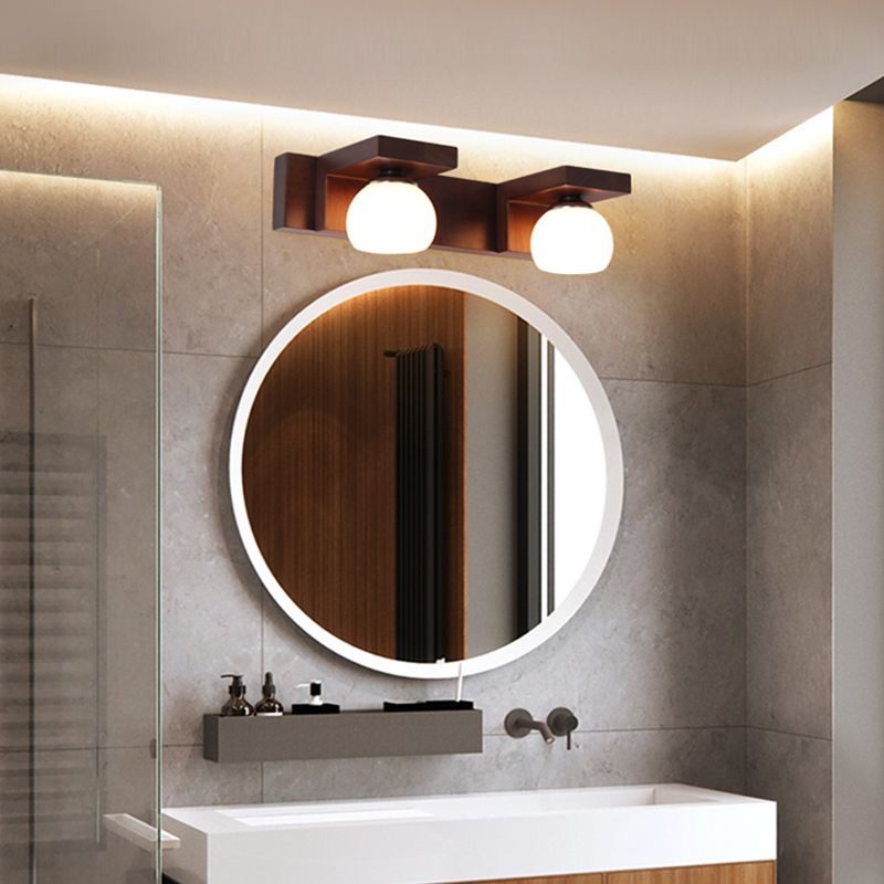 Simplicità contemporanea Global Vanity Sconce Lights Wall Wall Monte Lampada per bagno