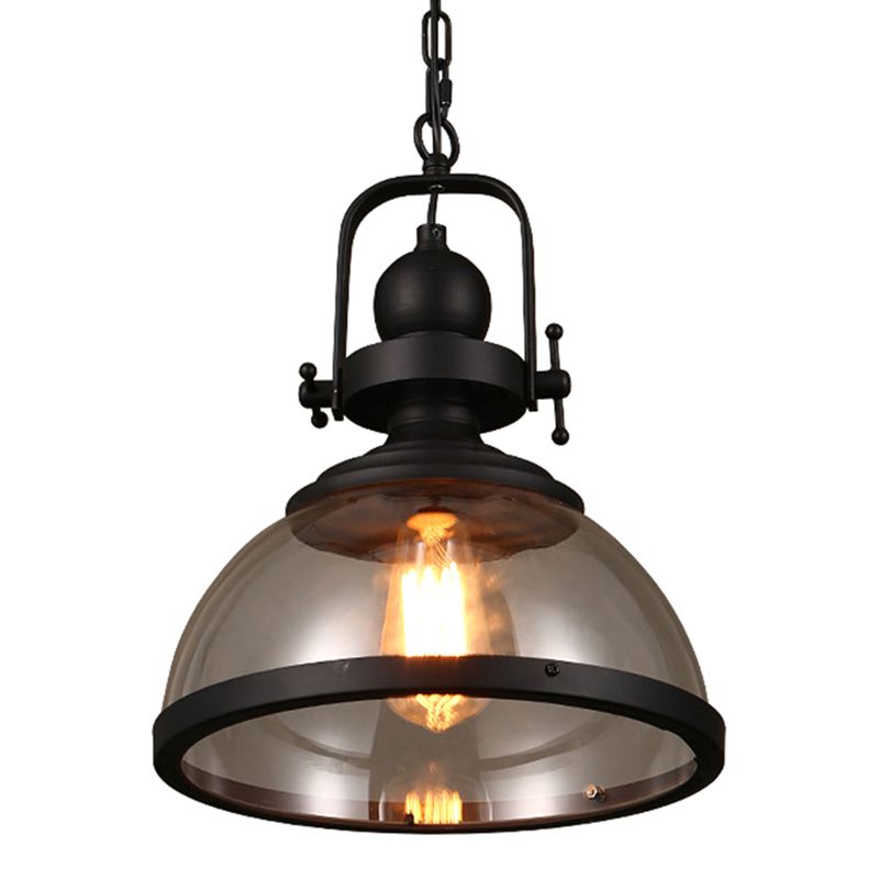 1 Livre de plafond pendentif en verre léger