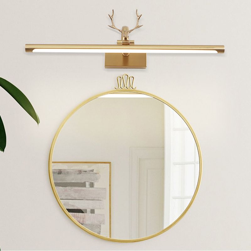 Striscia in stile postmoderno Striscia Wall Sconce Metal 1 Luce Light Sconce Light per bagno