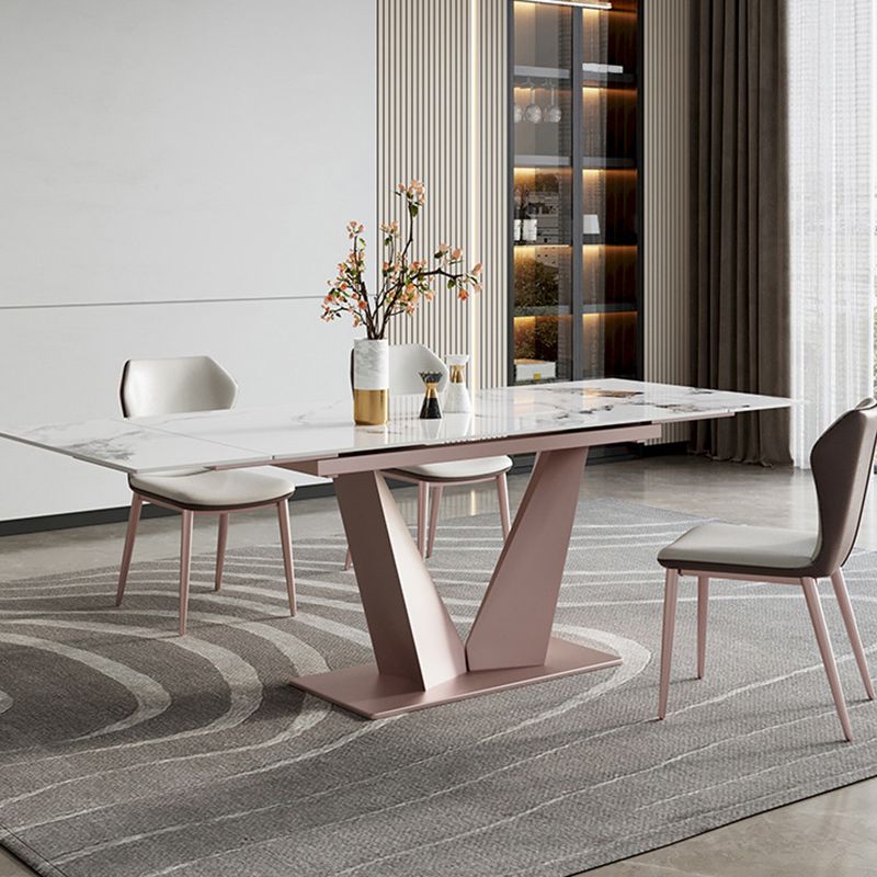 Contemporary 1/4/6/7/9 Pieces Dining Chairs Set Stone Rectangle Furniture