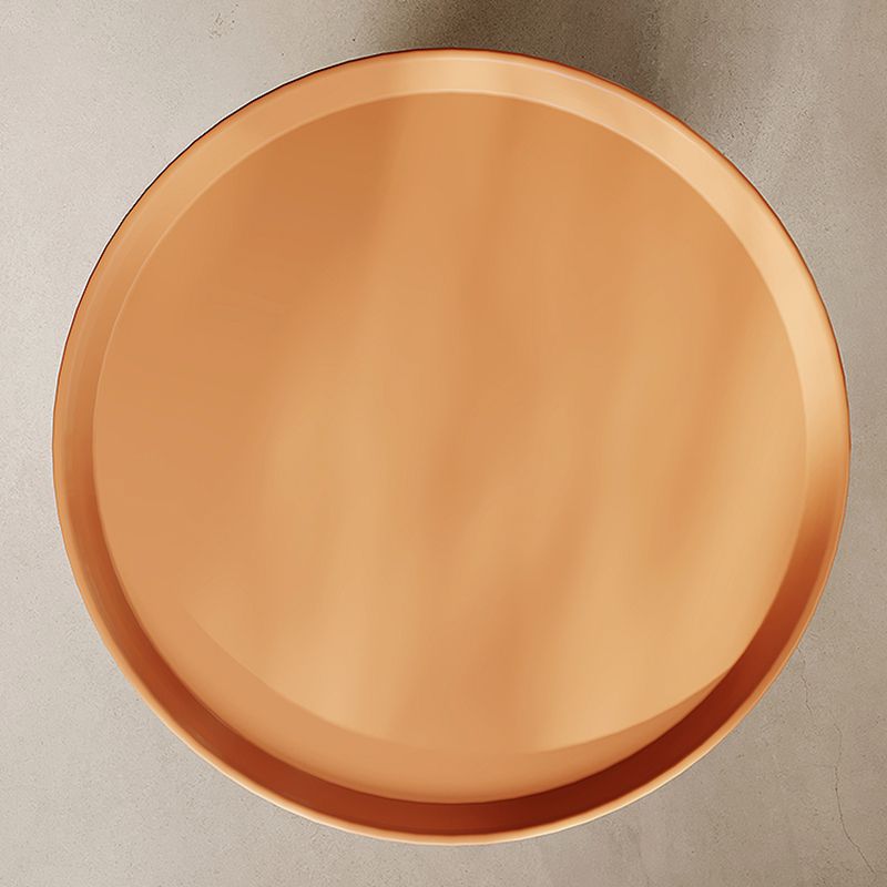 Mid-Century Modern Sofa Side Accent Table with Tray Top for Living Room