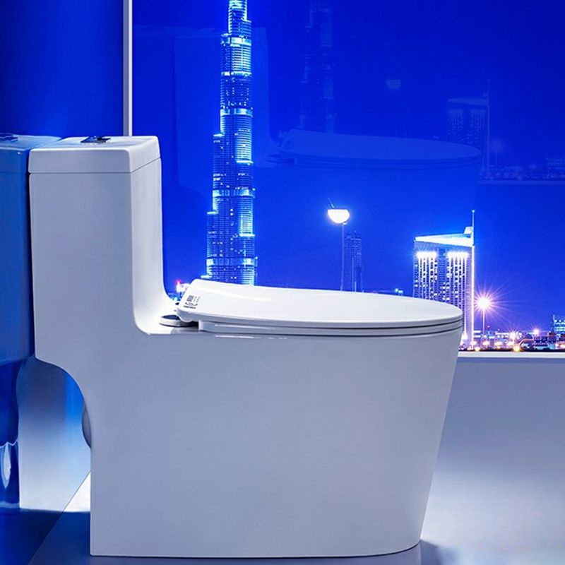 Modern Ceramic White Flush Toilet Floor Mount Urine Toilet for Washroom