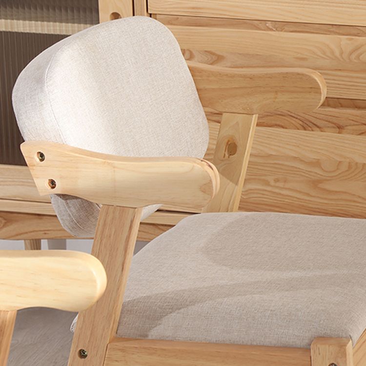 Sillas de comedor de madera de estilo moderno, sillones de comedor con respaldo abierto para cocina