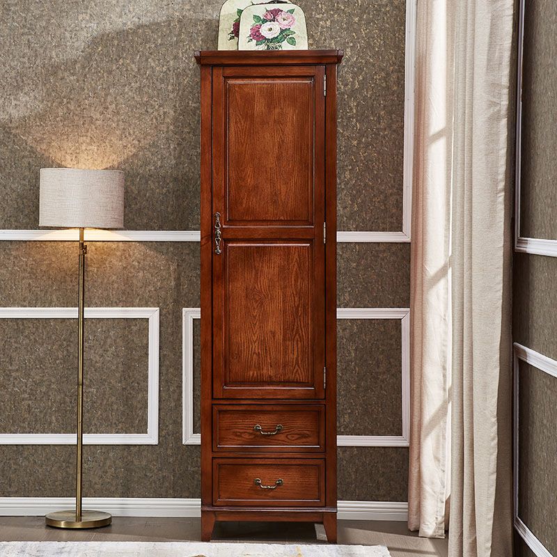 French Country Style Wardrobe Armoire Wooden Wardrobe for Bedroom
