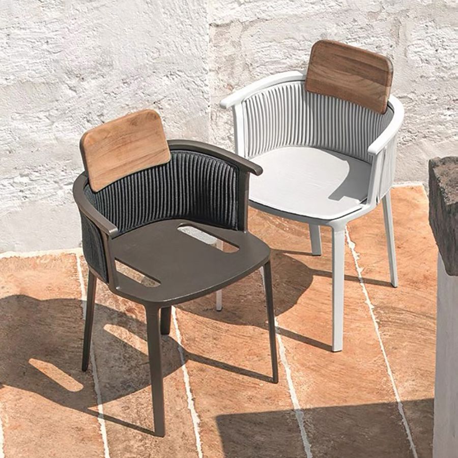 Industrial Style 1/3/4 Pcs Dining Set Outdoor Round Table Set