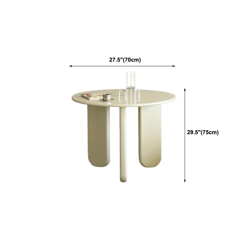 29.53" Tall Scandinavian Style Coffee Cocktail Table Wooden Coffee Table