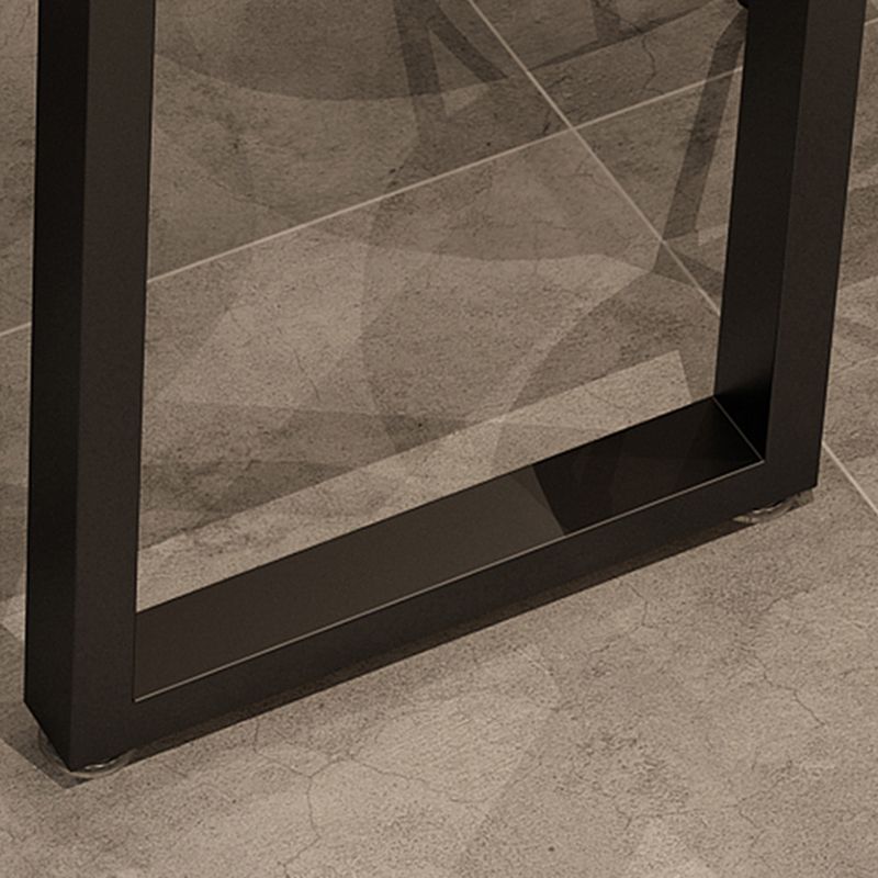 Luxury Rectangle Solid Wood Bar Table Set 1/9 Pieces Counter Table with Backless Stools