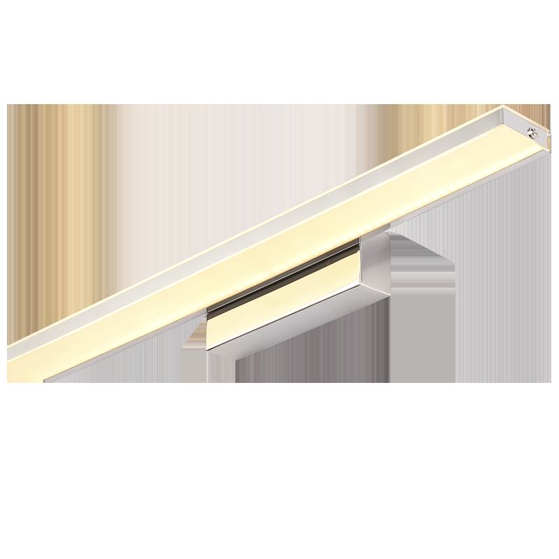 Lampada a parete lineare in acciaio inossidabile Sconce Minimalismo Sconcetto per il bagno