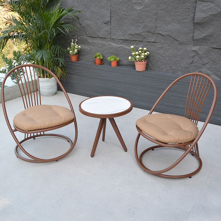 Modern Style Bistro Table Set Round 2/3/5 Pieces Bistro Table Set