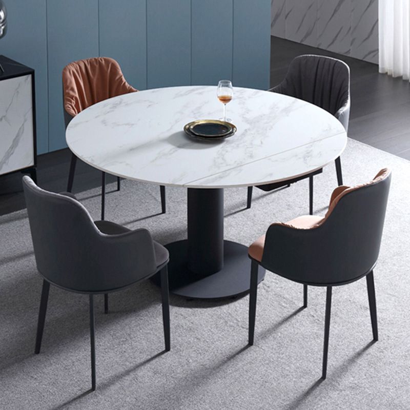 Modern 1/4/5 Pieces Dining Set Metal Dining Room Set for Small Space
