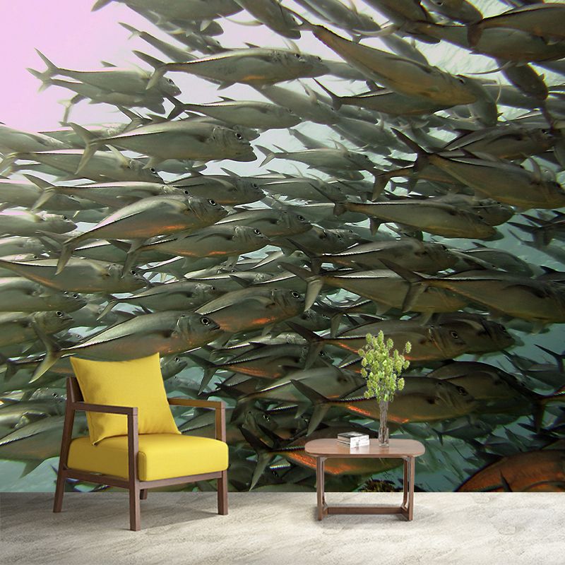 Underwater Photography Decorative Wallpaper Living Room Wallpaper