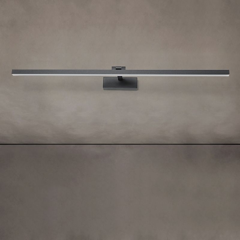 Minimalismus Leuchtenlicht 1-Licht-Aluminium Linear Wandmontage Licht für Badezimmer