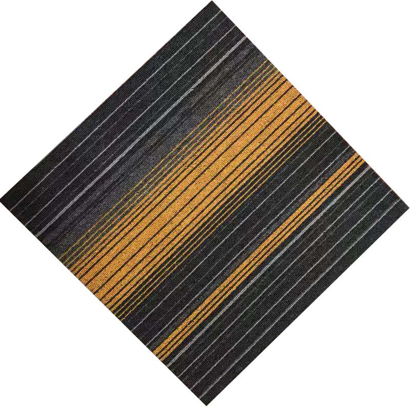 Modern Carpet Floor Tile Self Adhesive Level Loop Fade Resistant Carpet Tiles