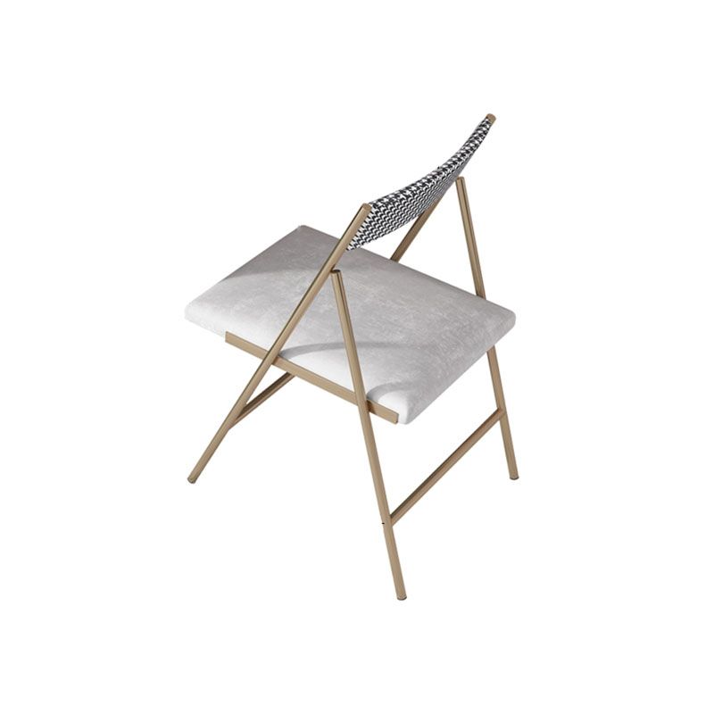 Modern Dining Set 1/3/5 Pcs Folding Table with Dining Upholstered Chairs