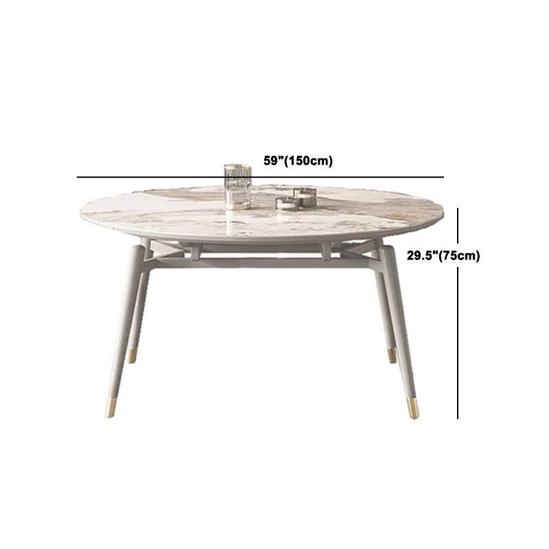 Modern Extensible Dining Table Set 1/2/5/7 Pieces Home Dining Room Set