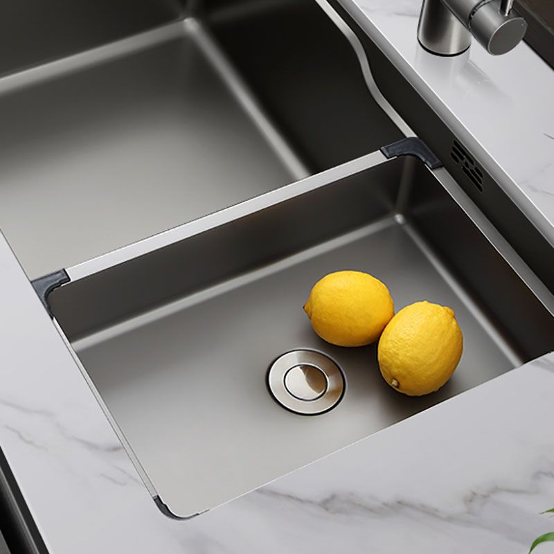 Stainless Steel Kitchen Sink Single Basin Kitchen Sink with Cutting-Board