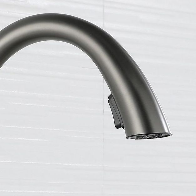 High Arc Kitchen Faucet Touch Sensor Swivel Spout with Pull Out Sprayer