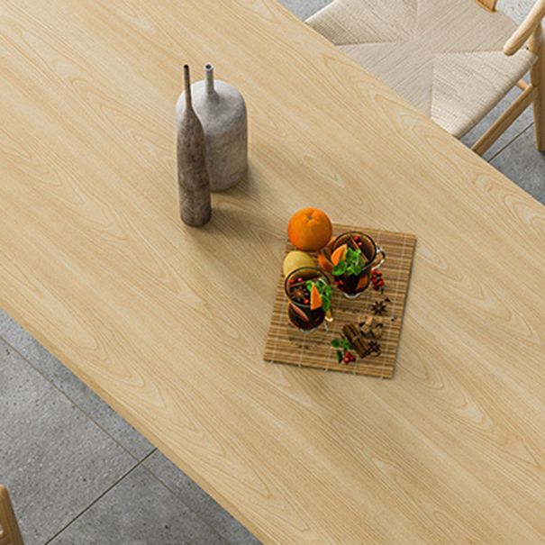Modern 1/2/5 Pieces Rectangle Dining Table Set Solid Wood Dining Table with Chairs
