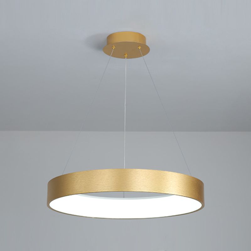 Modern Simple Style LED Pendant Light Living Room Hanging Light Fixture