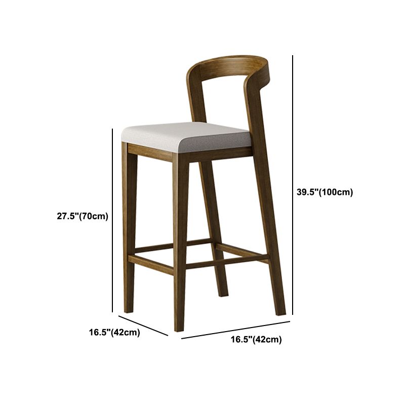 Modern Rectangle Set 1/2/3 Pcs Solid Wood Bar Table and Stools