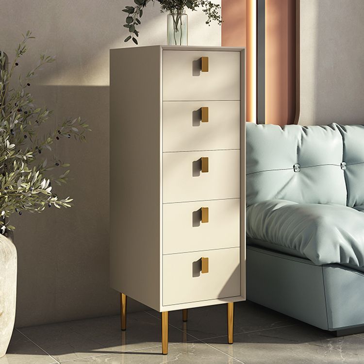 Solid Wood Chest with Drawers Contemporary Chest with Legs for Bedroom