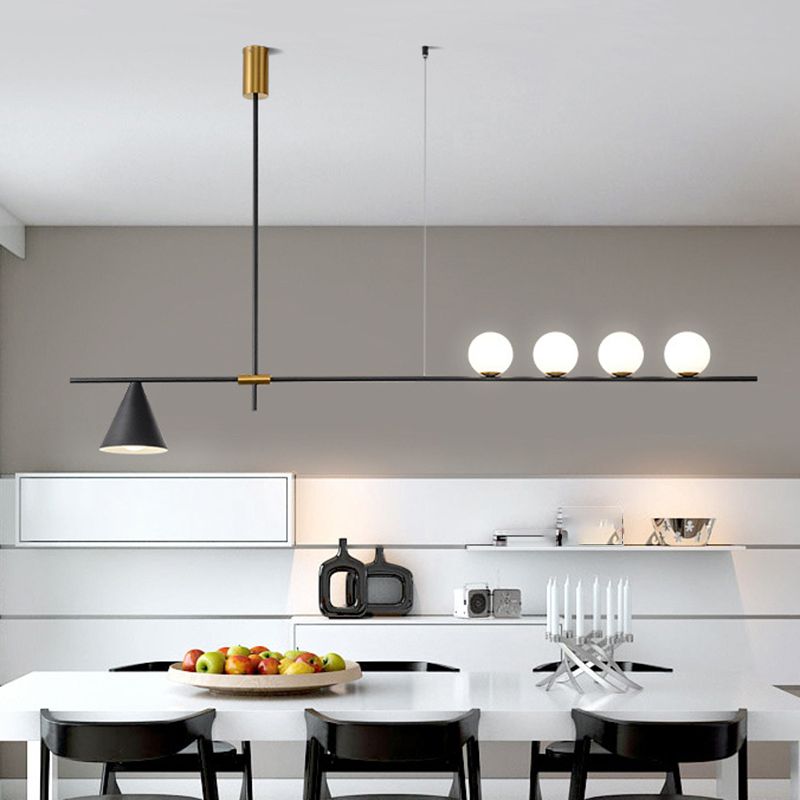 Unique Shape Hanging Island Lights Modern Hanging Light Fixture for Dining Room