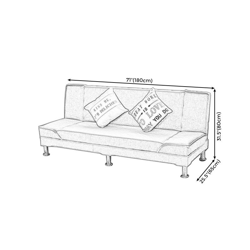Modern Farmhouse Rechlouse Sudda divano a back -shat 31,5 "divano senza braccio alto