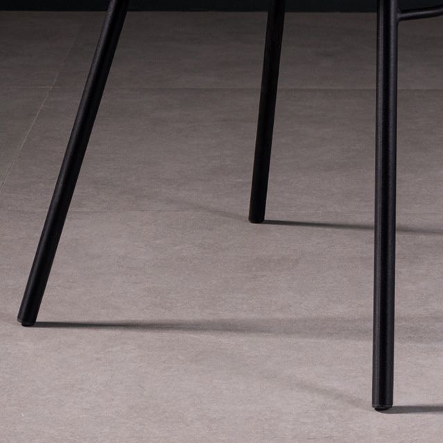 Faux Leather Dining Chair Industrial Style Wingback Arm Chair