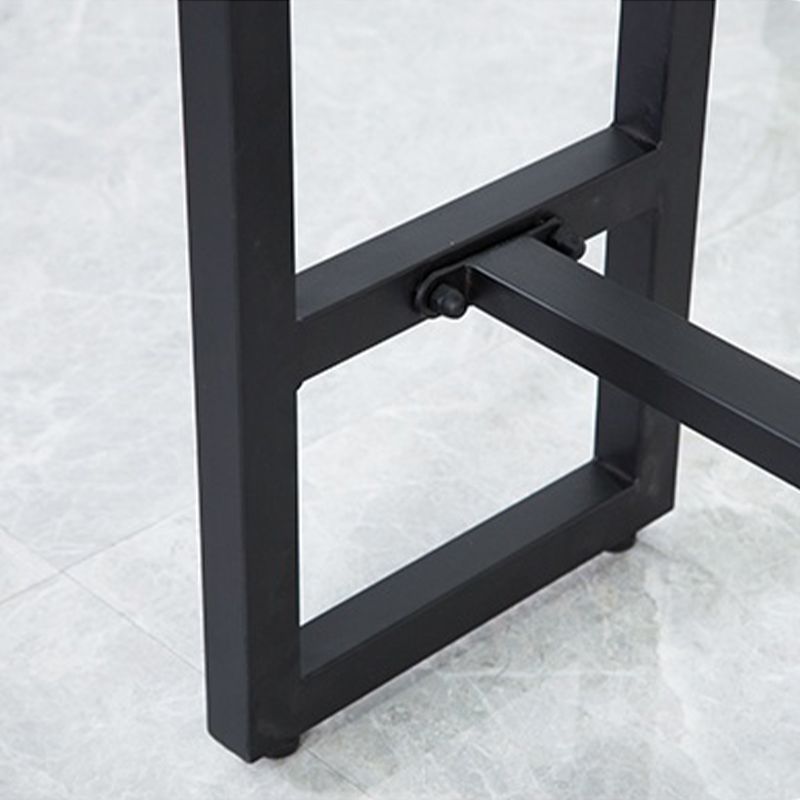 Industrial Style Pub Dining Set 1/2/5/9 Pcs Rectangular Solid Wood Pub Set for Home