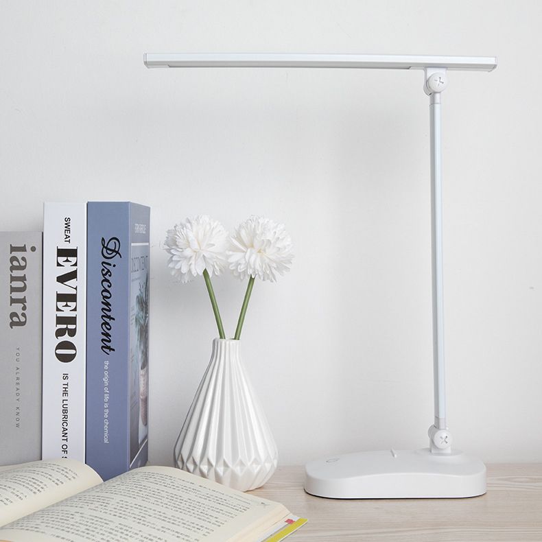 Foldable USB Table Lamp Modern Plastic Kids Bedroom LED Reading Book Light