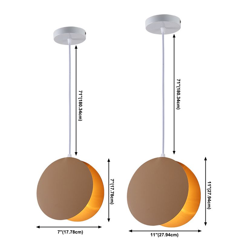 Moderne minimalistische Makromakaroon -Anhänger Hanges Hanglampe für Esszimmer