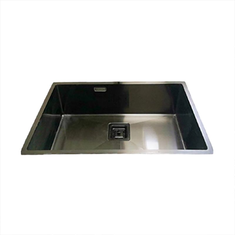 Soundproof Kitchen Sink Overflow Hole Design Stainless Steel Kitchen Sink