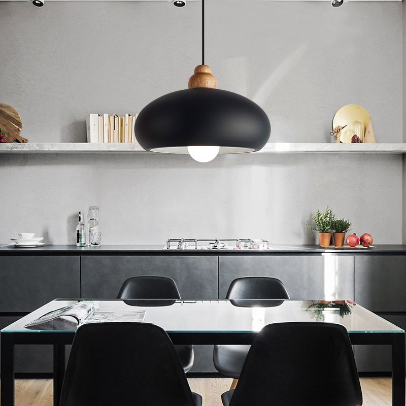 Aluminum Hanging Light Kit Modern 1-Light Ceiling Pendant Light for Shop