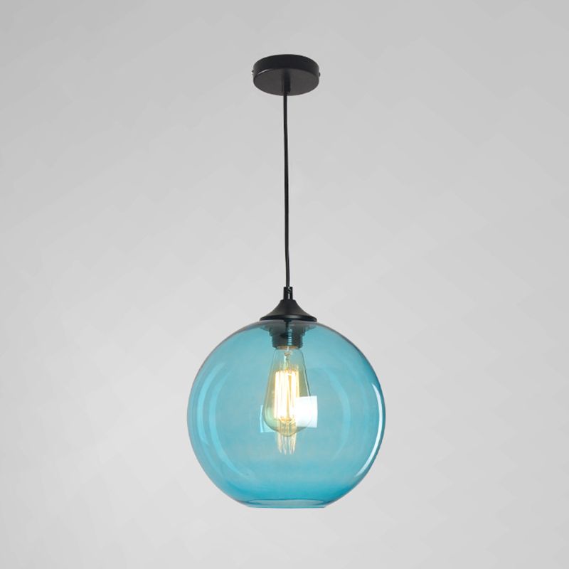 1 Globe lumineux suspension de plafond peinnes