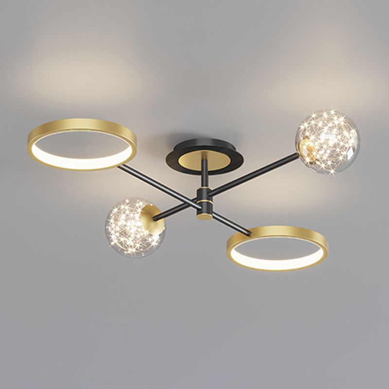 Modernist Flush Mount Fixture Gypsophila LED Flush Ceiling Light Fixtures
